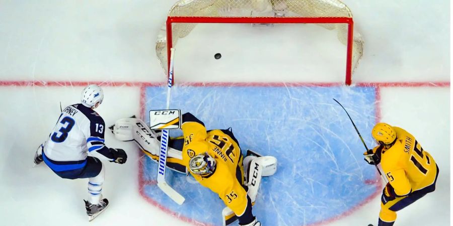 Nashville verliert die Best-of-Seven-Serie gegen die Winnipeg Jets und scheidet im Viertelfinal der NHL aus.