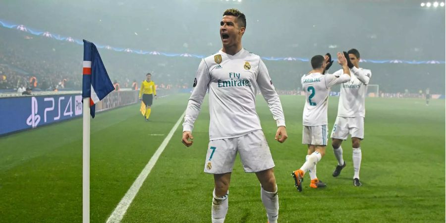 Ronaldo sorgt in Paris für den Unterschied zu Gunsten Reals.