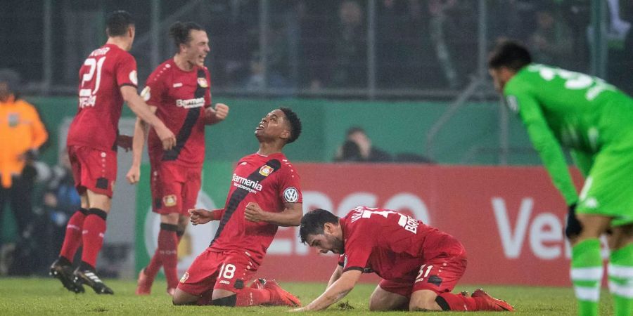 Bayer Leverkusen wird im Frühling im Pokal-Viertelfinale antreten.