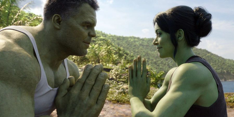 Hulk (Mark Ruffalo) und She-Hulk (Tatiana Maslany) sind miteinander verwandt.