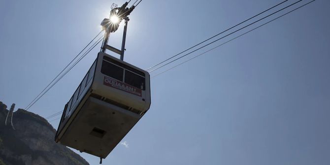 Schweizer Seilbahn