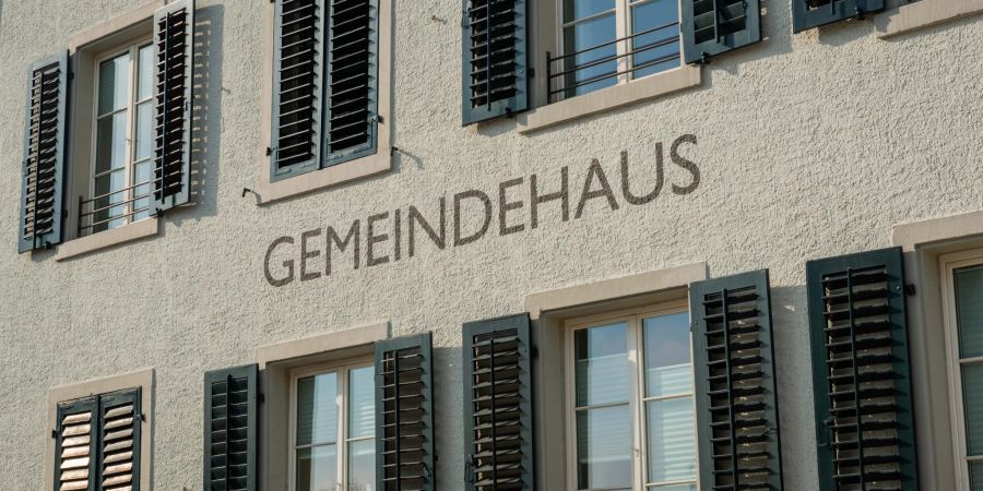 Das Gemeindehaus in Wald ZH.