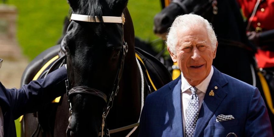 König Charles III. wird beim Pferderennen in Ascot erwartet.