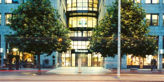 Der Hauptsitz der Aargauischen Kantonalbank (AKB) in Aarau. Finanzen AKB