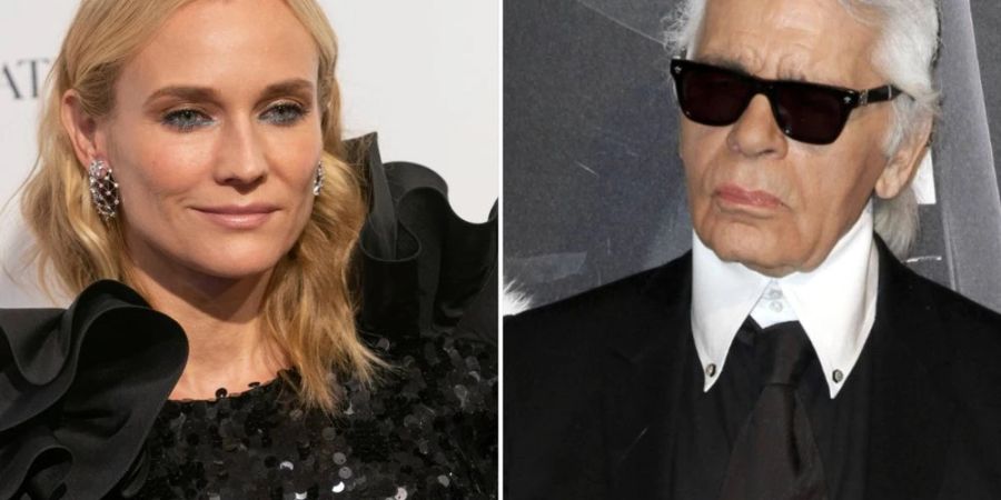 diane kruger, Karl Lagerfeld