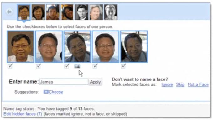 Die Bildverwaltungs-Software Picasa von Google hat die Gesichtserkennung integriert. Picasa Gesichtserkennung