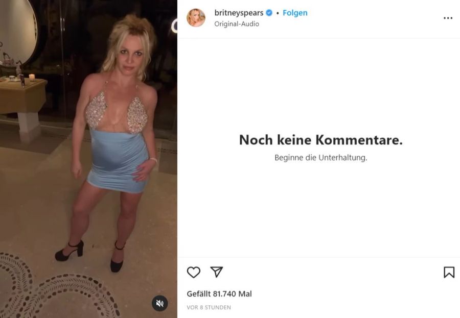 Britney Spears wirkt in den Ferien entspannt.