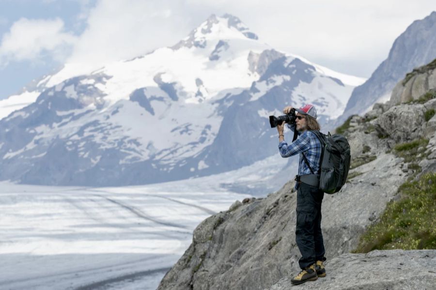 In der Aletsch-Arena ist nach Ostern ebenfalls Schluss. Das Skigebiet wirbt jedoch mit der Zwischensaisonzeit, in der man den Aletsch-Gletscher bestaunen kann.