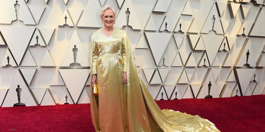 Glamour pur: Glenn Close bei den 91. Academy Awards 2019 auf dem roten Teppich.