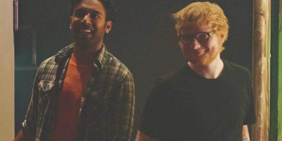 Der britische Superstar Ed Sheeran (r.) spielt in «Yesterday» sich selbst - und nimmt sich dabei aufs Korn.