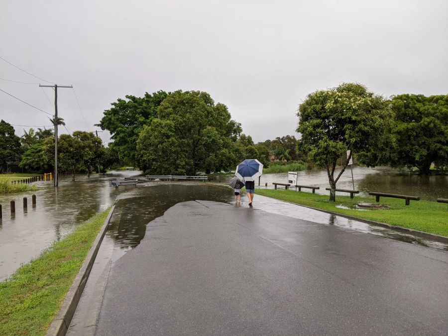 Am Sonntag soll sich das Unwetter auf Wohngebiete von Brisbane zubewegen.