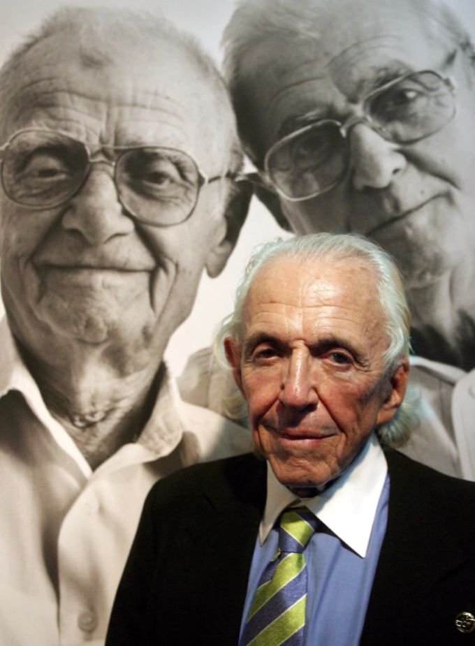 Berühmtes Portrait zweier albanischer Brüder, die während des Holocausts Juden aufgenommen hatten. Holocaust Albanien