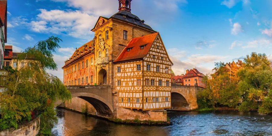 Bamberg zählt mit seiner historischen Altstadt zu den schönsten Orten Bayerns.