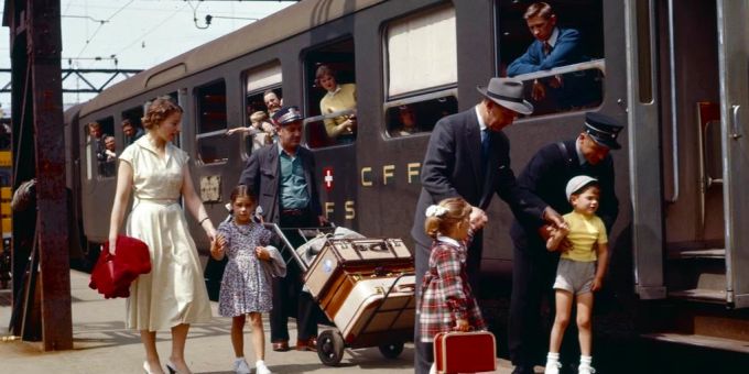 Kulturpartner - Damals und heute: 175 Jahre Schweizer Bahngeschichte