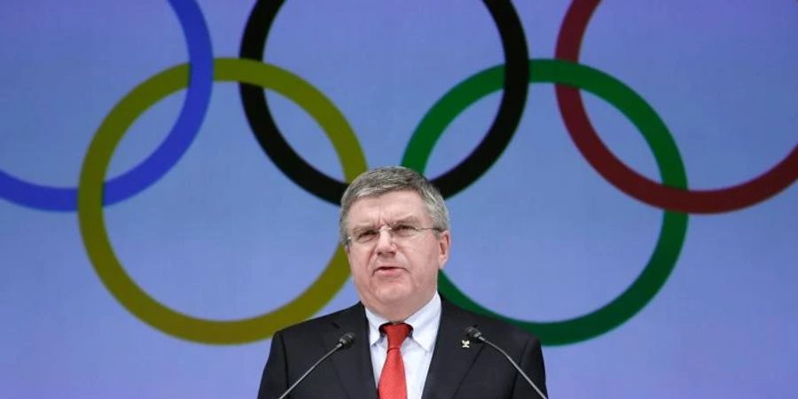 Thomas Bach ist der Präsident des Internationalen Olympischen Komitees (IOC). Foto: Kimimasa Mayama/EPA/dpa