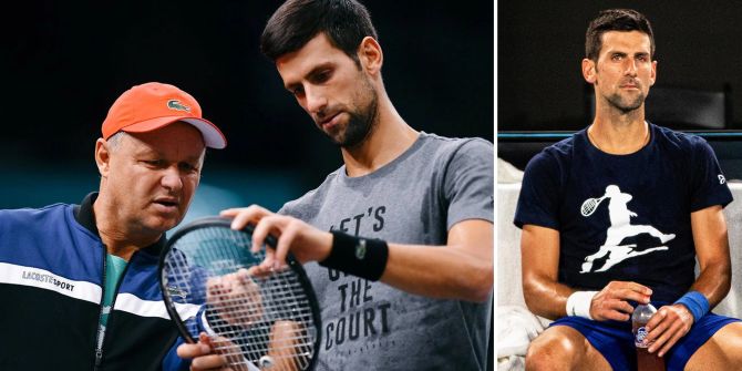 Novak Djokovic Marian Vajda