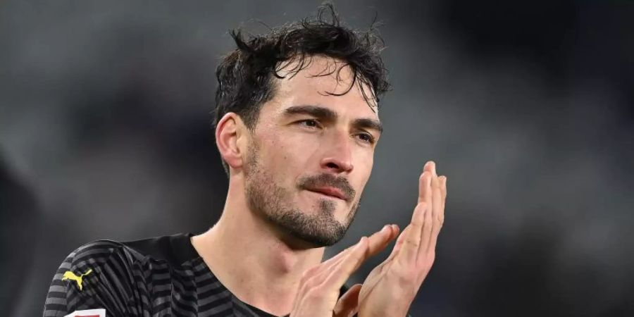 Gibt sich angriffslustig: Mats Hummels. Foto: Swen Pförtner/dpa