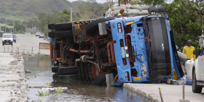 Auf den Philippinen ist es zu einem schweren Unfall gekommen. (Symbolbild) LKW