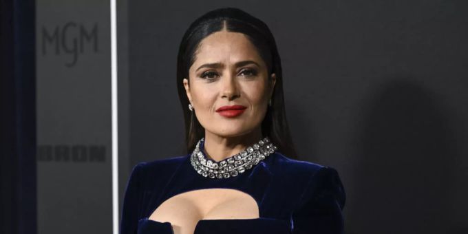 Hollywoodstar Salma Hayek. salma Hayek