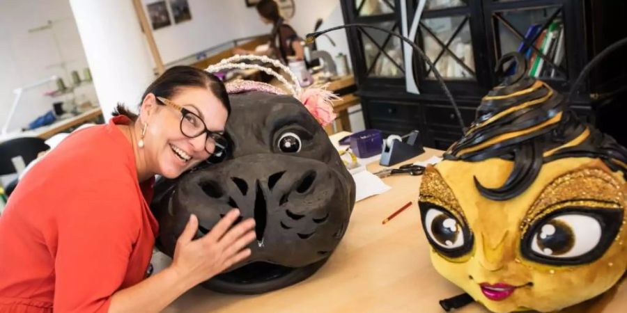 Alexandra Brandner, die Gewandmeisterin der neuen Staffel von «The Masked Singer», in München. Foto: Benedikt Müller/ProSieben/dpa