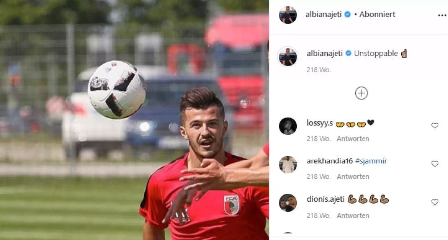 ...und Albian Ajeti haben ebenfalls Bundesliga-Erfahrung.