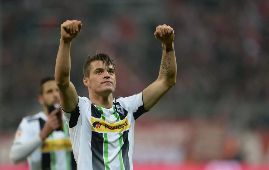 Vor seinem Wechsel zu Arsenal spielte Granit Xhaka bei Borussia Mönchengladbach.