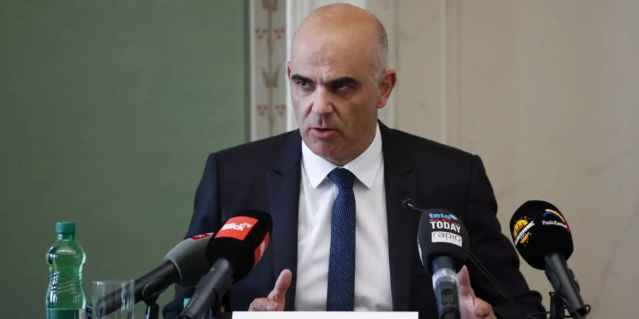 Alain Berset Coronavirus