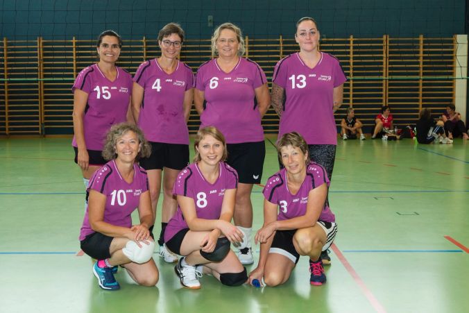 Team VBC Lostorf II freut sich über den 2. Rang