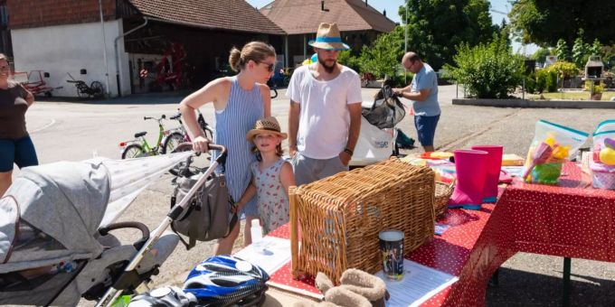 Der erste Garage Sale in Kappel. Kappel Garage Sale