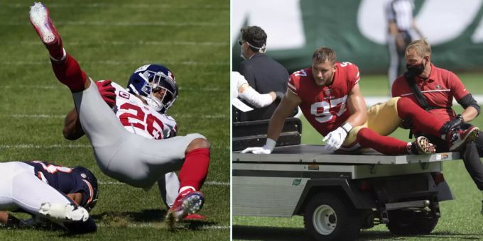 19 Kreuzbandrisse! - Verletzungshexe überfällt die NFL