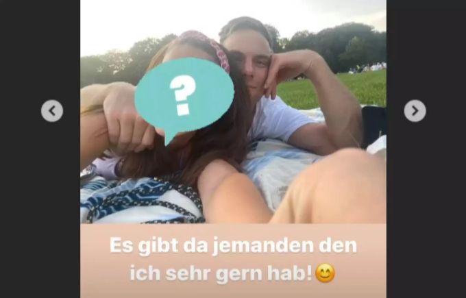 Bachelor Sebastian Preuss zeigt seine neue Flamme. Bachelor Sebastian Preuss