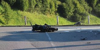 Appenzell - Heftige Kollision mit Motorrad