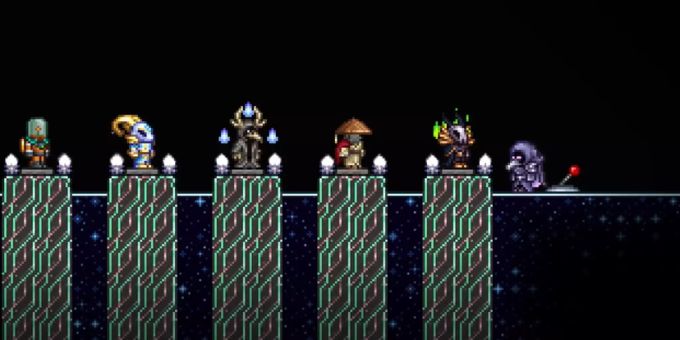 Ein Screenshot aus dem Trailer zu Terraria 1.4.1. Terraria