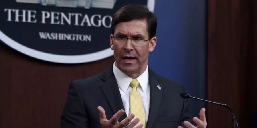 US-Verteidigungsminister Esper