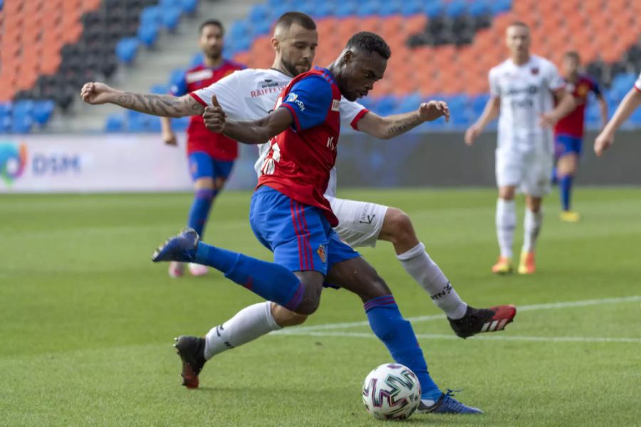 Dimitri Oberlin ist noch nicht spielberechtigt.