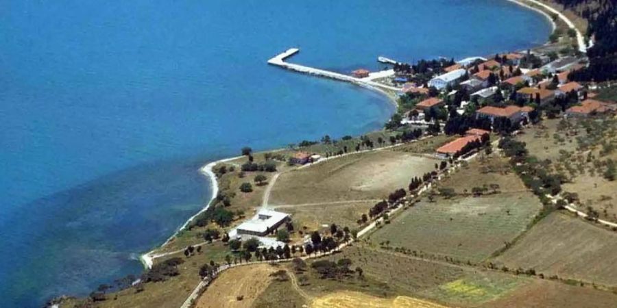 Die Gefängnisinsel Imrali im Marmarameer - hier ist unter anderen der kurdische Rebellenführer Abdullah Öcalan inhaftiert. Foto: -/Ho HURRIYET/epa/dpa