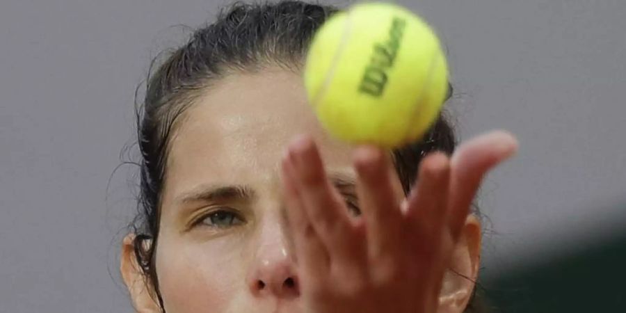 Julia Görges ist bei den French OPen bereits ausgeschieden. Foto: Alessandra Tarantino/AP/dpa