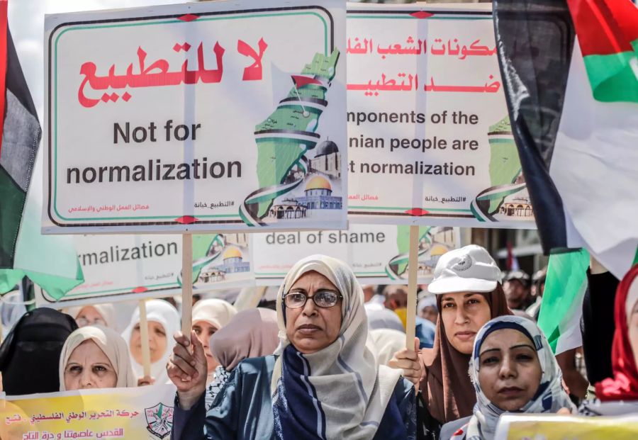 Proteste gegen Israel-Emirate-Beziehung