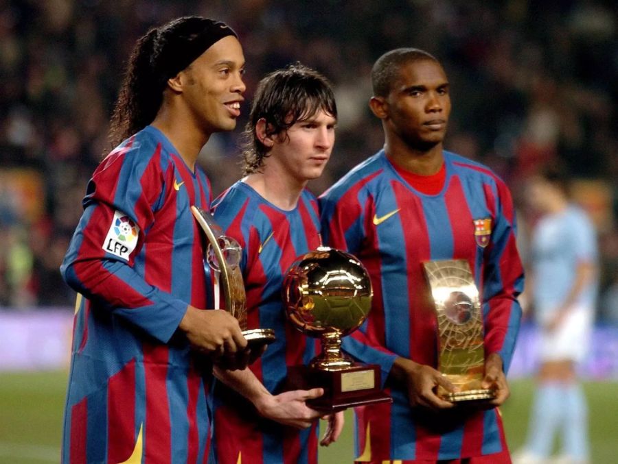 Messi löste Ronaldinho als absoluten Superstar Barcelonas ab.