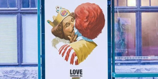 Burger King mcdonald's schwul