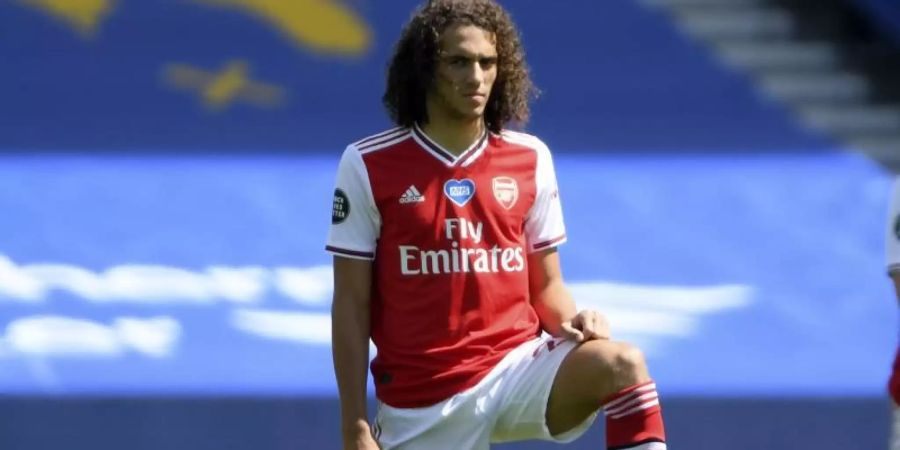 Mattéo Guendouzi ist mit dem Coronavirus infiziert. Foto: Mike Hewitt/Pool Getty/AP/dpa