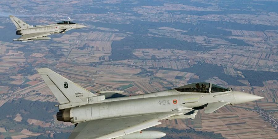 Eurofighter über Polen