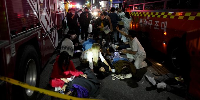 «Überall Leichen» - Österreicher überlebt Halloween-Horror in Seoul