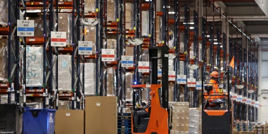 Amazon-Logistikzentrum in Sülzetal in Sachsen-Anhalt.