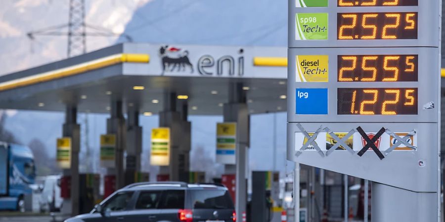 Eine Eni Tankstelle in der Schweiz (Archivbild).