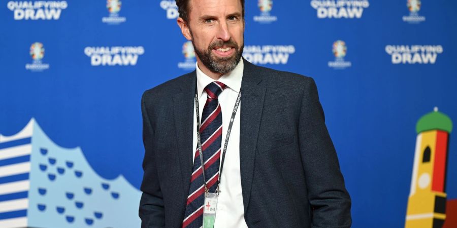 Der Fussballnationaltrainer von England: Gareth Southgate.