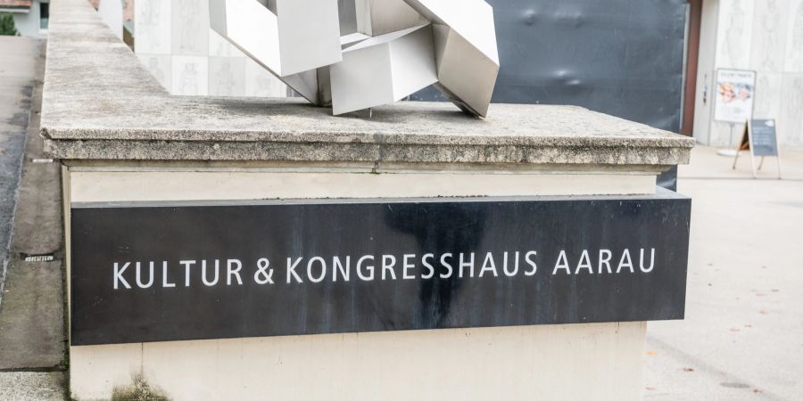 Das Kultur und Kongresshaus in Aarau.