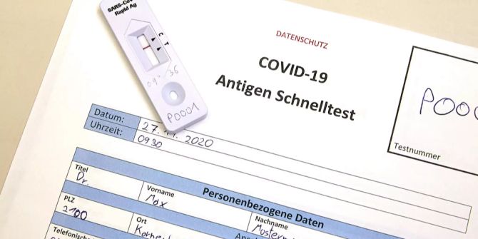 Covid-19 Schnelltest