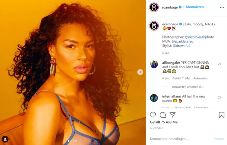 Liz Cambage lernte ihren Körper so zu akzeptieren, wie er ist.