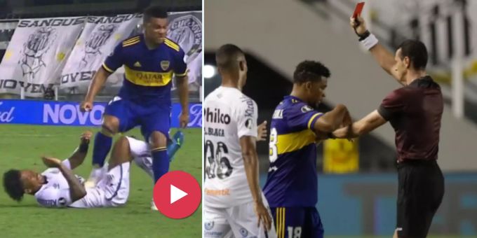Ausraster im Video - Boca-Kicker sieht nach üblem Bauch-Tritt Rot